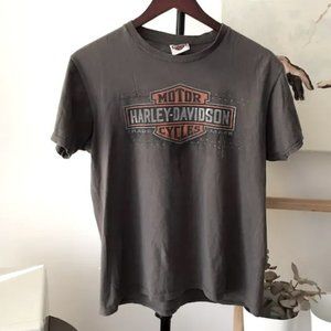 Vintage Harley Davidson Logo T Shirt Graphic Oregon Mens Xl